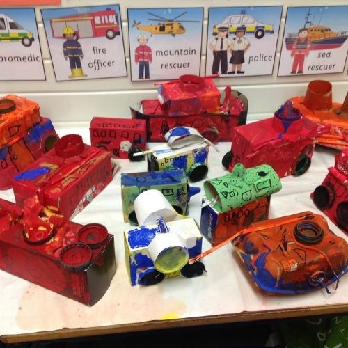 Reception - Junk Model Vehicles