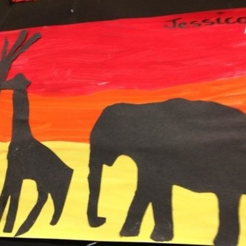 Y1/2 African Artwork